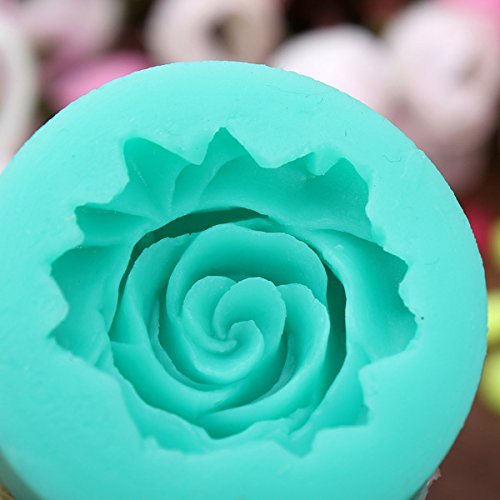 "3D Silicone Rose Fondant Mold Cake Decorating Mould" shopping N5
