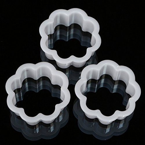Cookie Christmas Cutter Plastic Bell Tree Star Cake Mold Fondant Baking Mould 8PCS shopping N7