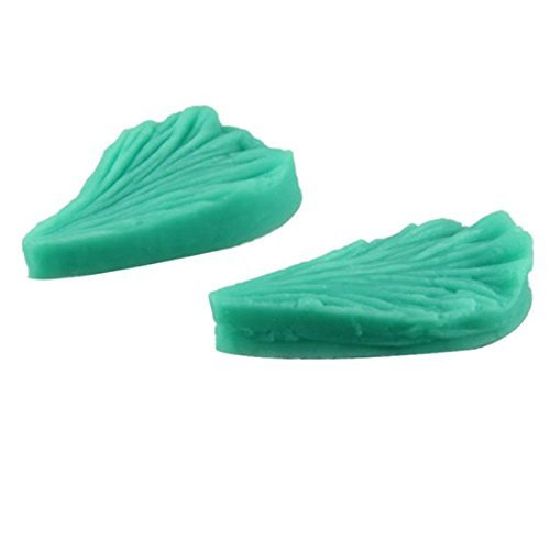 3D Small Leaves Silicone Fondant Cake Molds Soap Chocolate Mould N2
