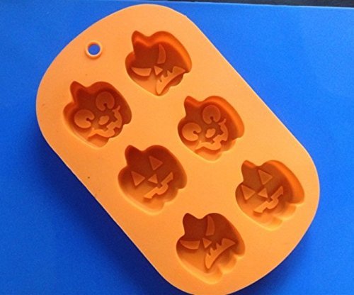 Creativemoldstore 1pcs Three Style Pumpkin Elves (HY1-098) Silicone Cake/Jelly/Puddin/Ice/Candy Baking Pan DIY... N2
