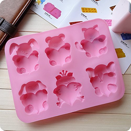 More RM Silicone Cake Baking Mold Cake Pan Muffin Cups Handmade Soap Moulds Biscuit Chocolate Ice Cube Tray DIY... N12