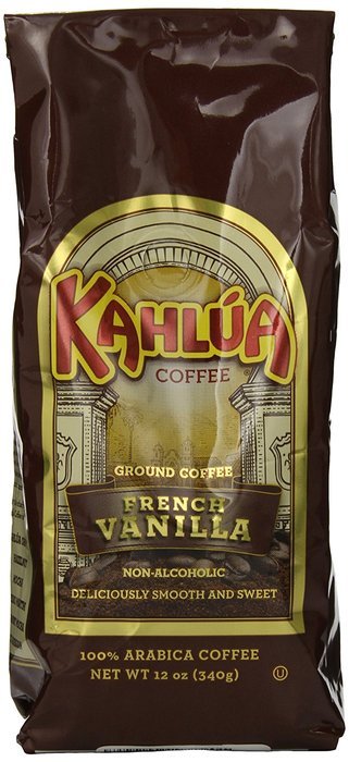 Kahlua Gourmet Ground Coffee, French Vanilla, 12 Ounce