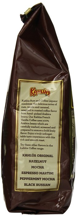 Kahlua Gourmet Ground Coffee, French Vanilla, 12 Ounce N4