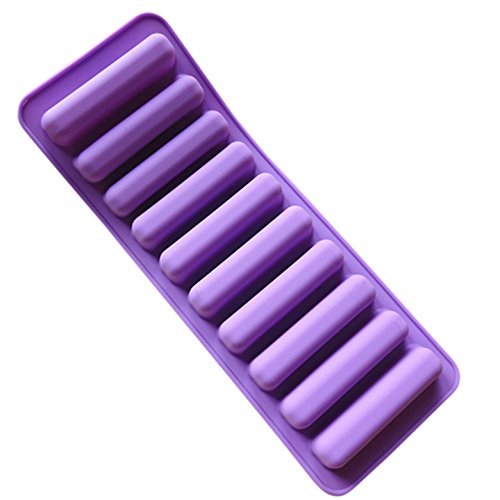 10 Finger Silicone Cake Mold Pan 9.4"x3.9"x0.5" Color At Random