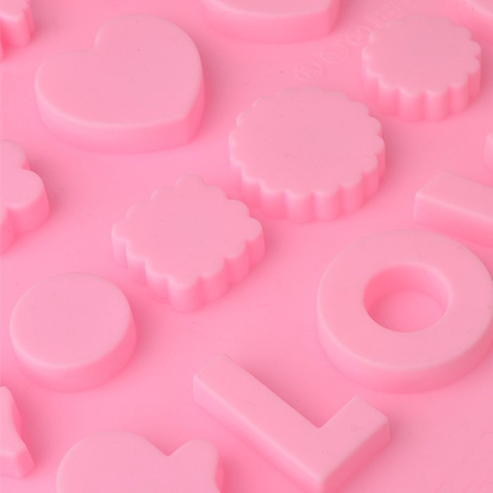 EVTECH(TM) Silicone Gel Non Stick Cake Bread Mousse Ice Pudding Mold Chocolate Jelly Candy Baking Mould N17