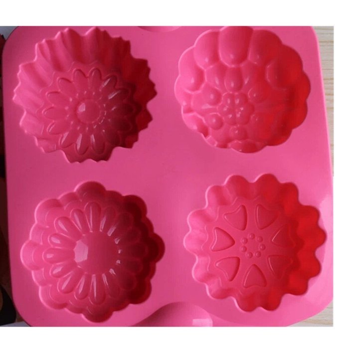 EVTECH(TM) Silicone Gel Non Stick Cake Bread Mousse Ice Pudding Mold Chocolate Jelly Candy Baking Mould N22