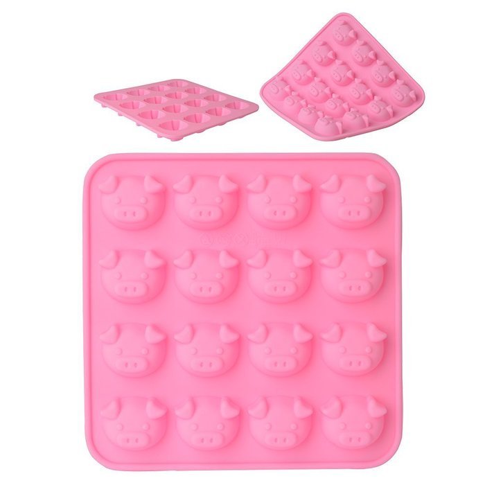 EVTECH(TM) Silicone Gel Non Stick Cake Bread Mousse Ice Pudding Mold Chocolate Jelly Candy Baking Mould N23