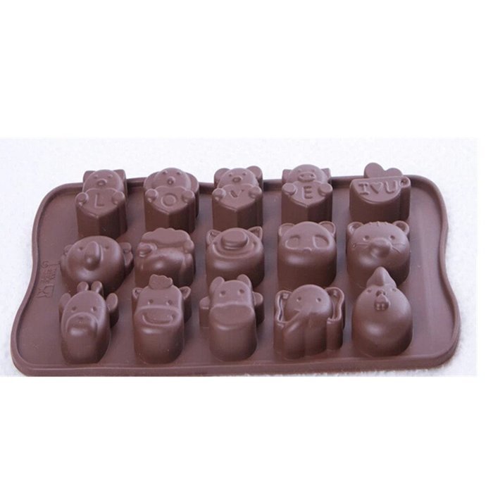 EVTECH(TM) Silicone Gel Non Stick Cake Bread Mousse Ice Pudding Mold Chocolate Jelly Candy Baking Mould N39