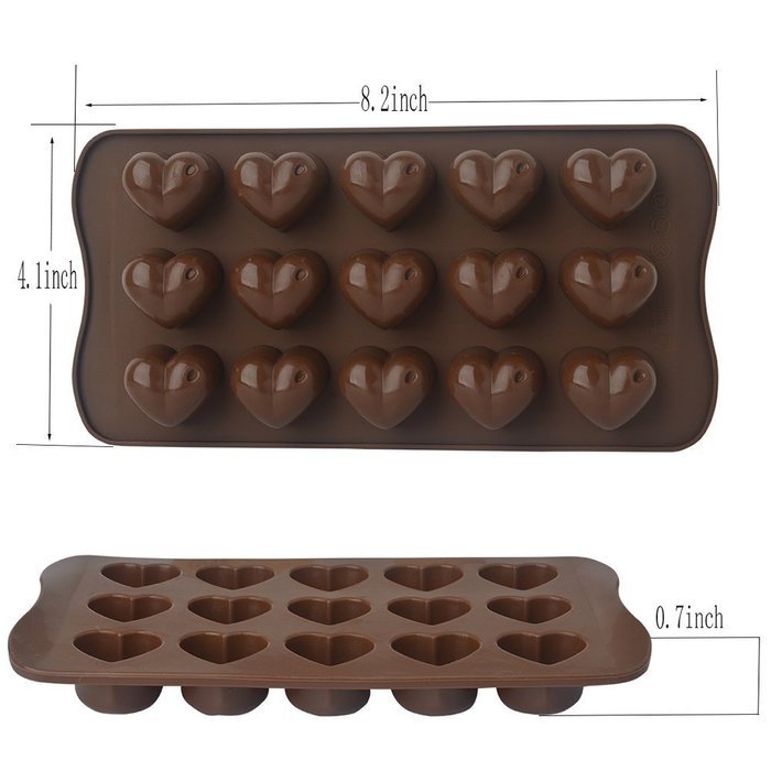 EVTECH(TM) Silicone Gel Non Stick Cake Bread Mousse Ice Pudding Mold Chocolate Jelly Candy Baking Mould N41