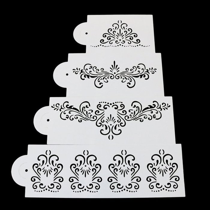 BleuMoo Cake Spray Flowers Mould Cake Baking Equipment Decoration Tool N2