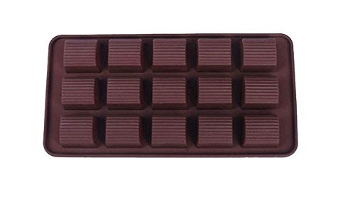 15-Hole Rectangle Silicone Cake Mold Chocolate Fondant Mould Ice Tray Cake Bakeware Baking Tools