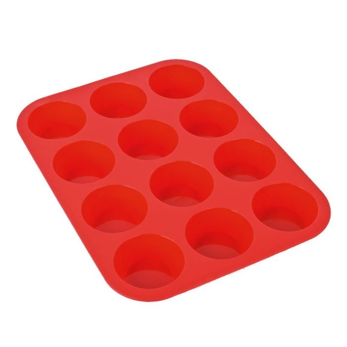Lariy 12 Cups Muffin Non Stick Pan Tray Mould Icing Mold for Baking Cupcake Bun New N4