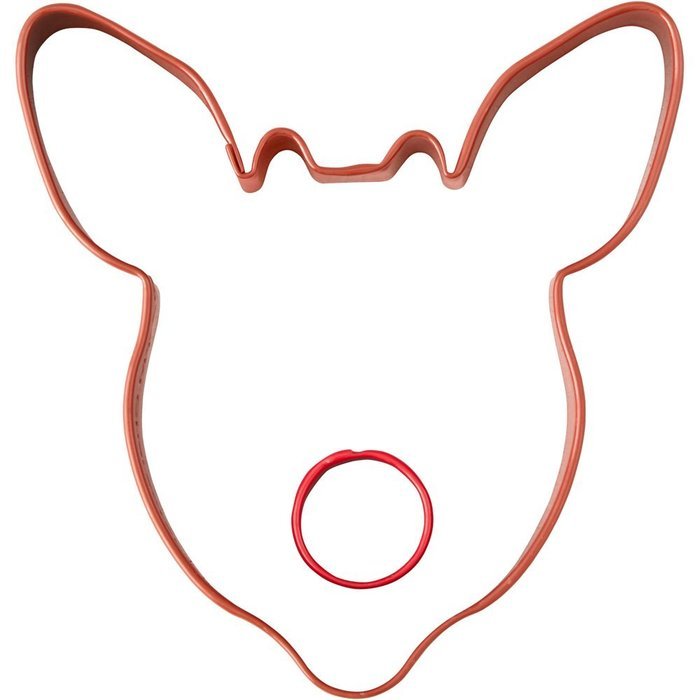 Wilton 2-Piece Rudolph the Red-Nosed Reindeer Cookie Cutter Set N2