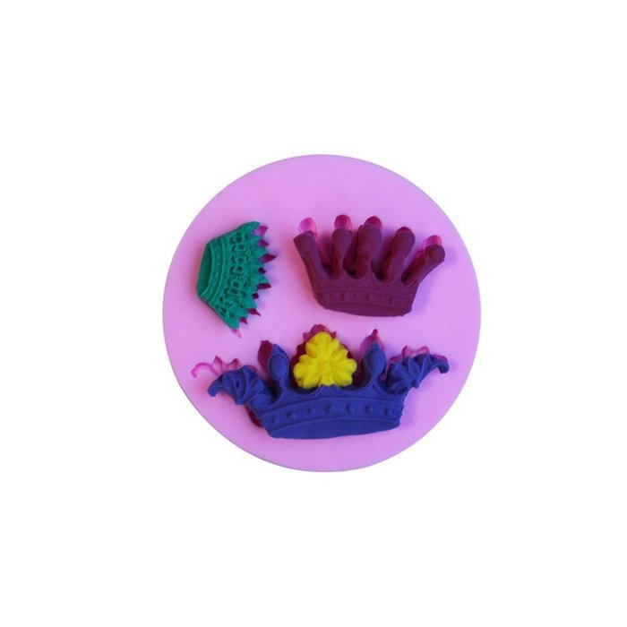 Cutoy Crowns Design Silicone Cake Fondant Chocolete Jello Soap Candy Gum Paste Molds Clay Moulds DIY Decorating...