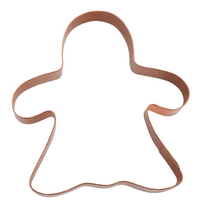 Cute Halloween Ghost Copper Cookie Cutter