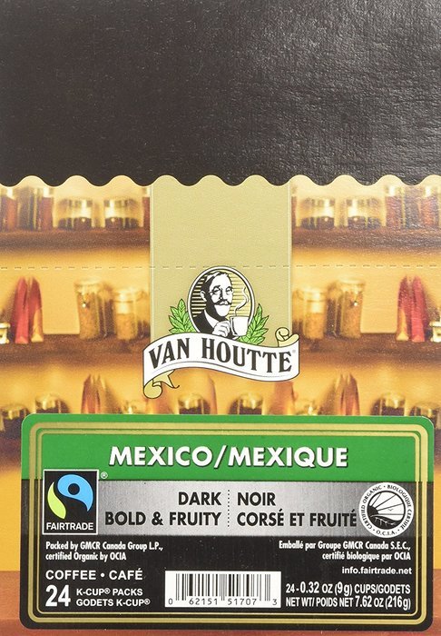 24 Count - Van Houtte Mexico Coffee Cup For Keurig K-Cup Brewers N3