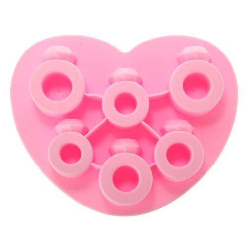 "Ring Shaped Silicone Ice Cube Tray Freeze Mold Maker Mould" shopping N9