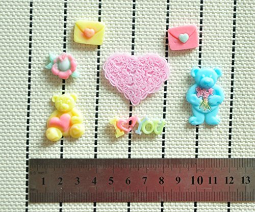 Martha Art Craft - Sugarcraft Decorating Kit High Quality Bear and Love Fondant Molds Silicone Silicone Cake Mold... N2