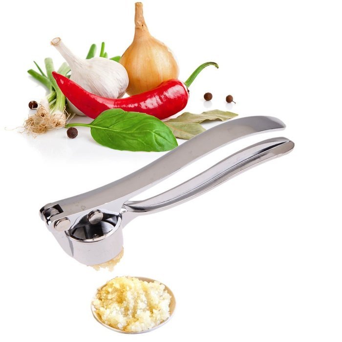 2016 Hot Stainless Steel Kitchen Squeeze Tool Alloy Crusher Garlic Presses Fruit & Vegetable Cooking Tools Kitchen... N2
