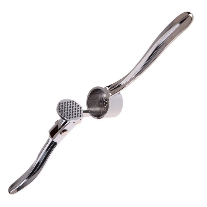 2016 Hot Stainless Steel Kitchen Squeeze Tool Alloy Crusher Garlic Presses Fruit & Vegetable Cooking Tools Kitchen... N6