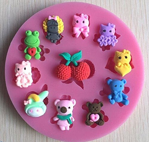HSE AnimalS silicone mold silicone molds Fondant Cake Decoration Sugar Craft Tools baking tools cake tools
