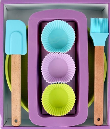17-piece Silicone Bakeware Set - Pastel