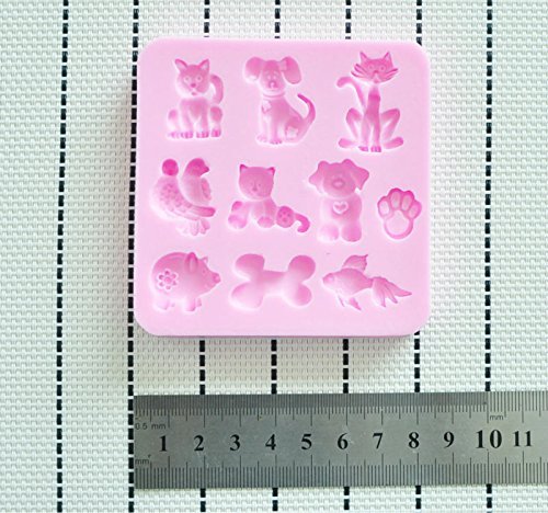 WilsonBaking Love Collection - Lullaby Puppy Theme Silicone Fondant Lace Molds Serie - Fondant and Gum Paste Silicone... N3