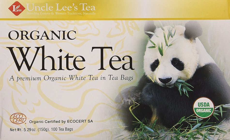 Uncle Les's Tea- Organic White Tea, premium organic White Tea in Tea Bags 100ct
