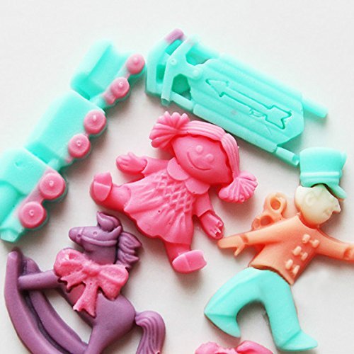 "Puppet Cartoon Silicon Fondant Cake Mould Mold Decorating Tools" shopping N6