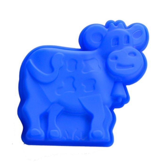 Allforhome Silicone Cow Baking Pan Cake Molds Cake Baking Mould Cake Pan Muffin Cups Ice Cube Tray DIY Mould