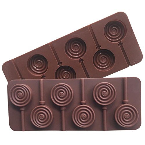 Lariy Lollipop Cake Mold Flexible Silicone Mould For Candy Chocolate