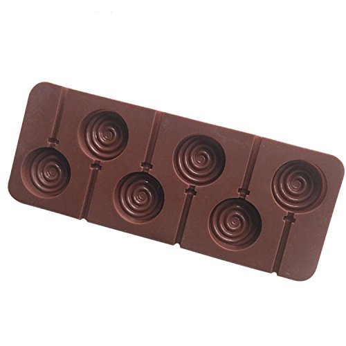 Lariy Lollipop Cake Mold Flexible Silicone Mould For Candy Chocolate N4