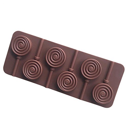Lariy Lollipop Cake Mold Flexible Silicone Mould For Candy Chocolate N5