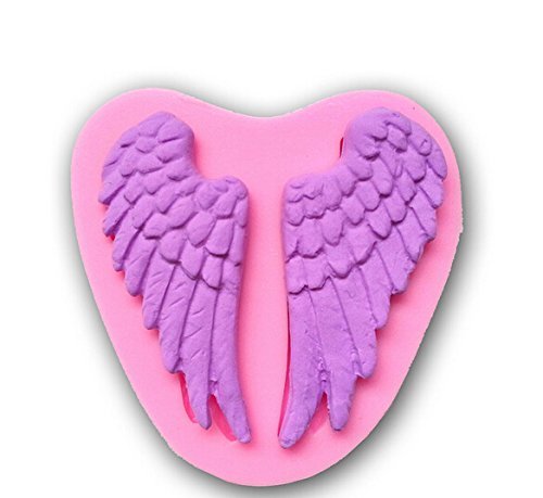 Anyana Silicone Fondant Mould Cake Angel Wing Bakeware Tools Mold Kitchenaid Decorating