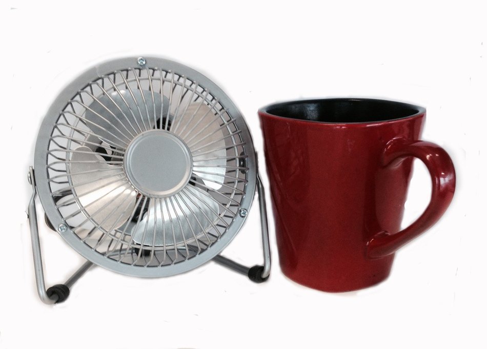 Personal 4 " Mini Table Fan Super Quiet and Portable for Desktop Tabletop Floor Office Room Travel N3