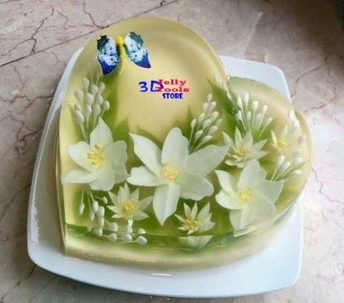 3D Gelatin Art Tools - Type 16 - 3D Jelly Cake Tools - 10 pcs/set - NEW N6