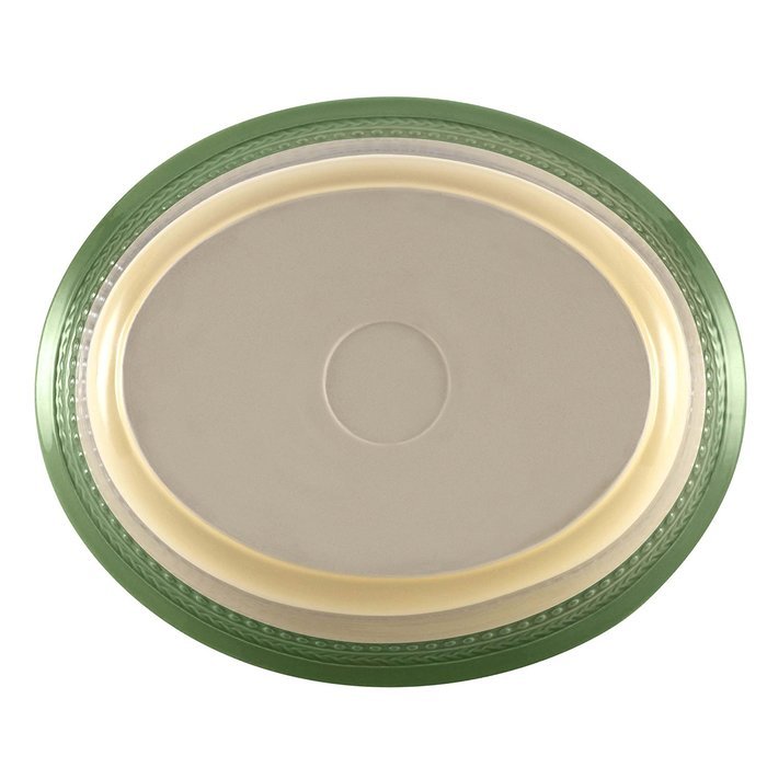 Signature Stoneware 3 Qt. Medium Au Gratin Color: Sage N2