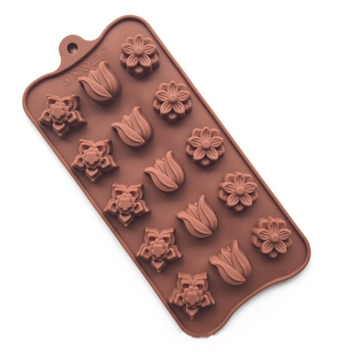 Chocolate Molds, YORIKIN Cartoon Shaped Silicone Molds for Chocolate Candy-Cartoons Jelly Candy Cake Baking Mould... N3