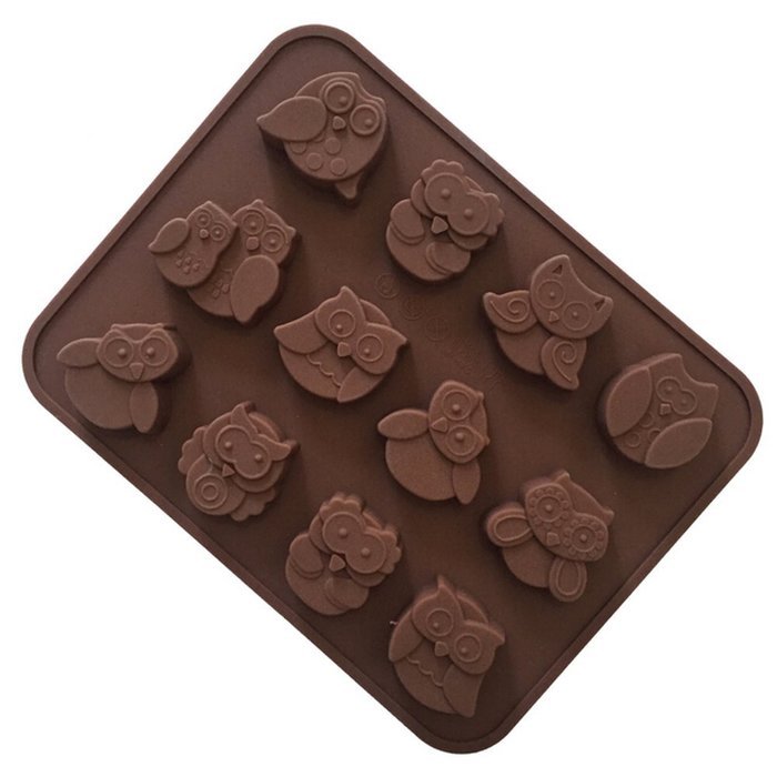 Chocolate Molds, YORIKIN Cartoon Shaped Silicone Molds for Chocolate Candy-Cartoons Jelly Candy Cake Baking Mould... N6