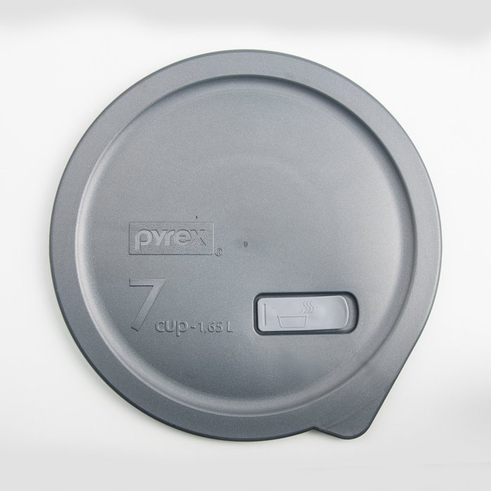 Pyrex No Leak - Grey 7 Cup Bowl Lid
