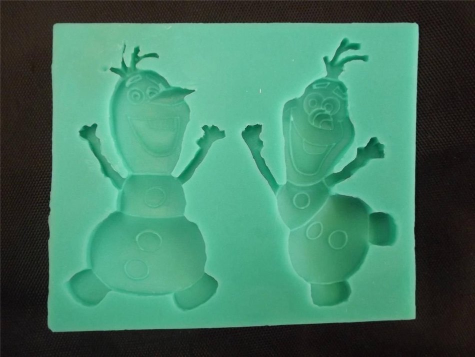 3D Frozen Decorating Cake Fondant Chocolate Sugar-craft Mold Cutter Silicone Tools Set N2