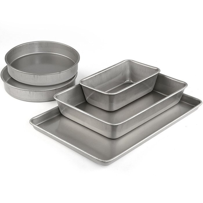 Emeril Lagasse 62670 Aluminized Steel Nonstick 5-Piece Bakeware Set