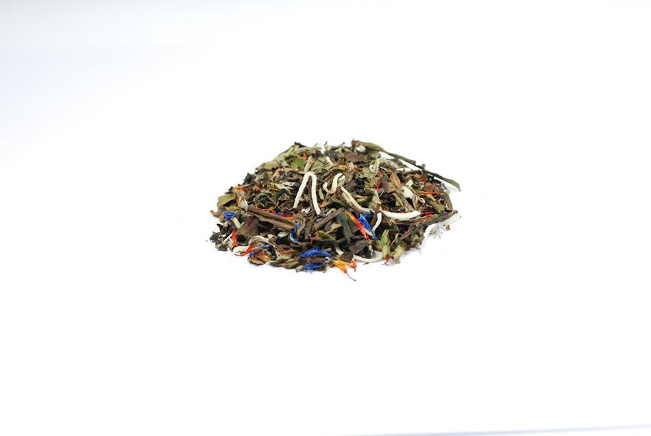 White Coconut Cr&egrave;me Organic White Loose Leaf Tea - 1.5oz Tin N3