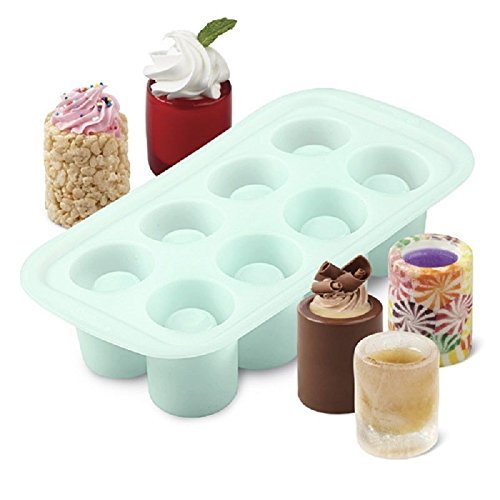 Wilton Silicone, 8 Cavity Shot Glass Mold