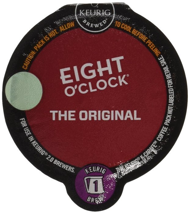Keurig 2.0 Eight O'clock Coffee K-carafe Packs (8)
