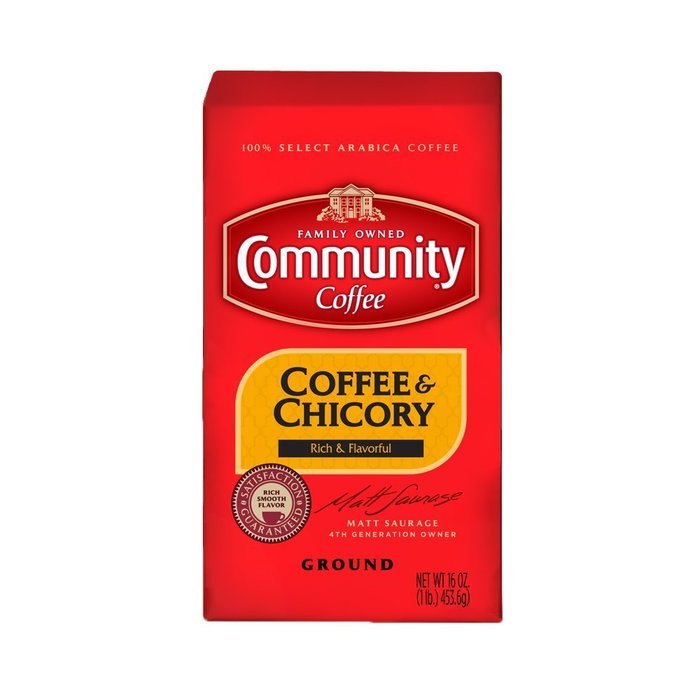 Community Coffee Premium Ground Coffee and Chicory, 16 Ounce (Pack of 10)
