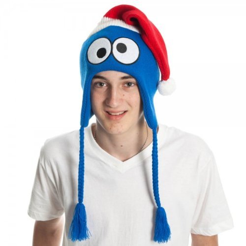 Laplander Hat - Sesame Street - Cookie Monster Santa