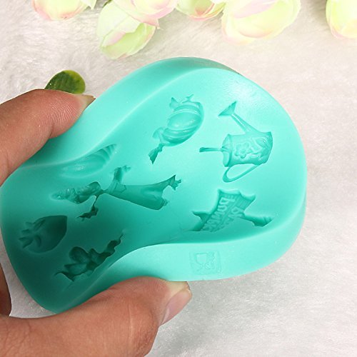 Silicone Halloween Pumpkin Scarecrow Grapes Cake Mold N5