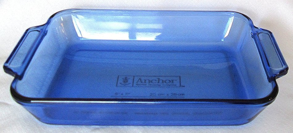 Anchor Hocking Cobalt Blue 2 Qt Baking Dish 8 X 11