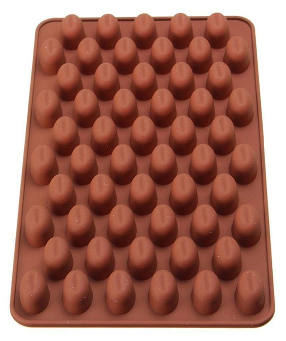 Zeroyoyo Mini Coffee Beans Silicone Cake Mould Baking Decoration Tools